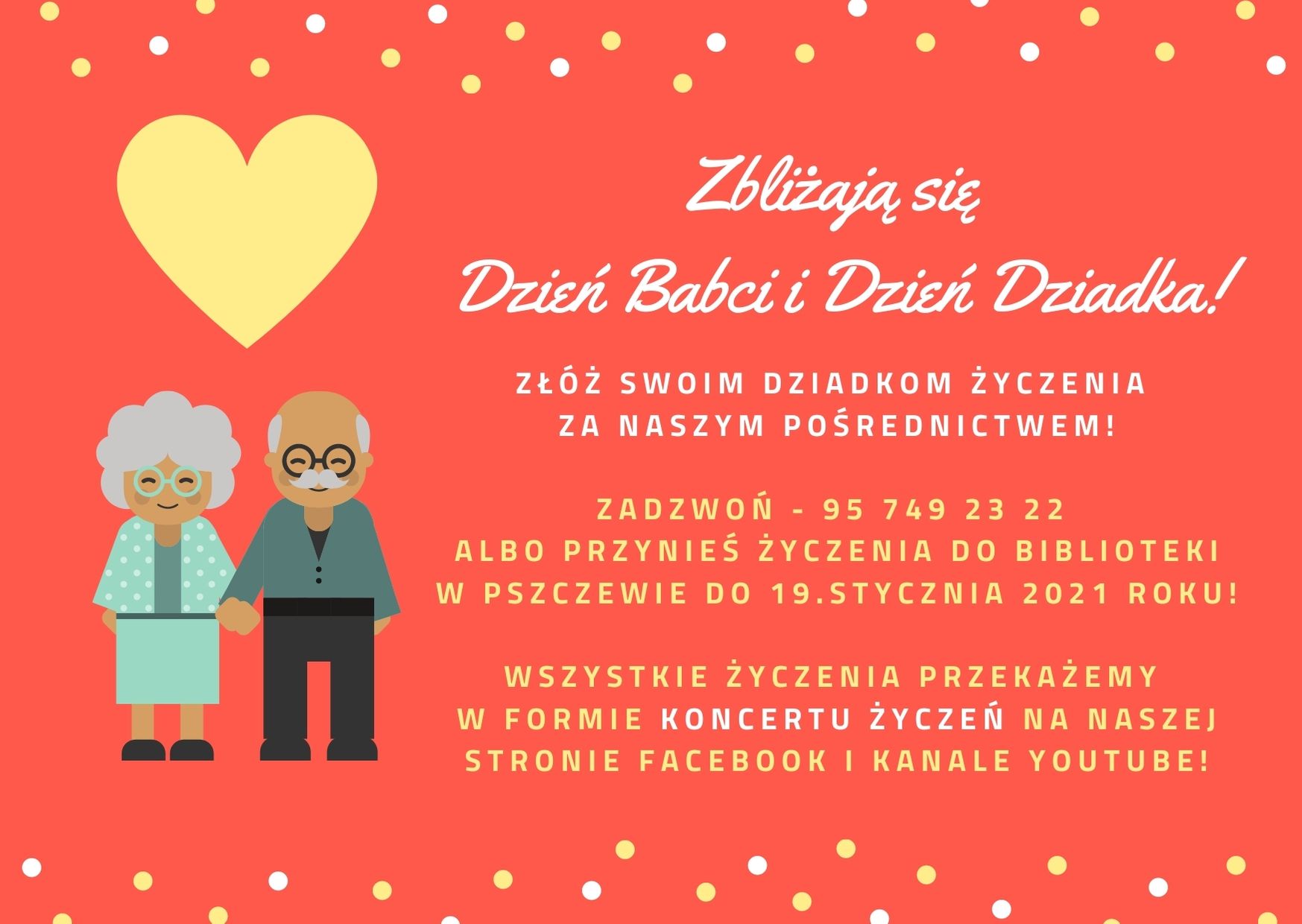 Dzień Babci Kartka