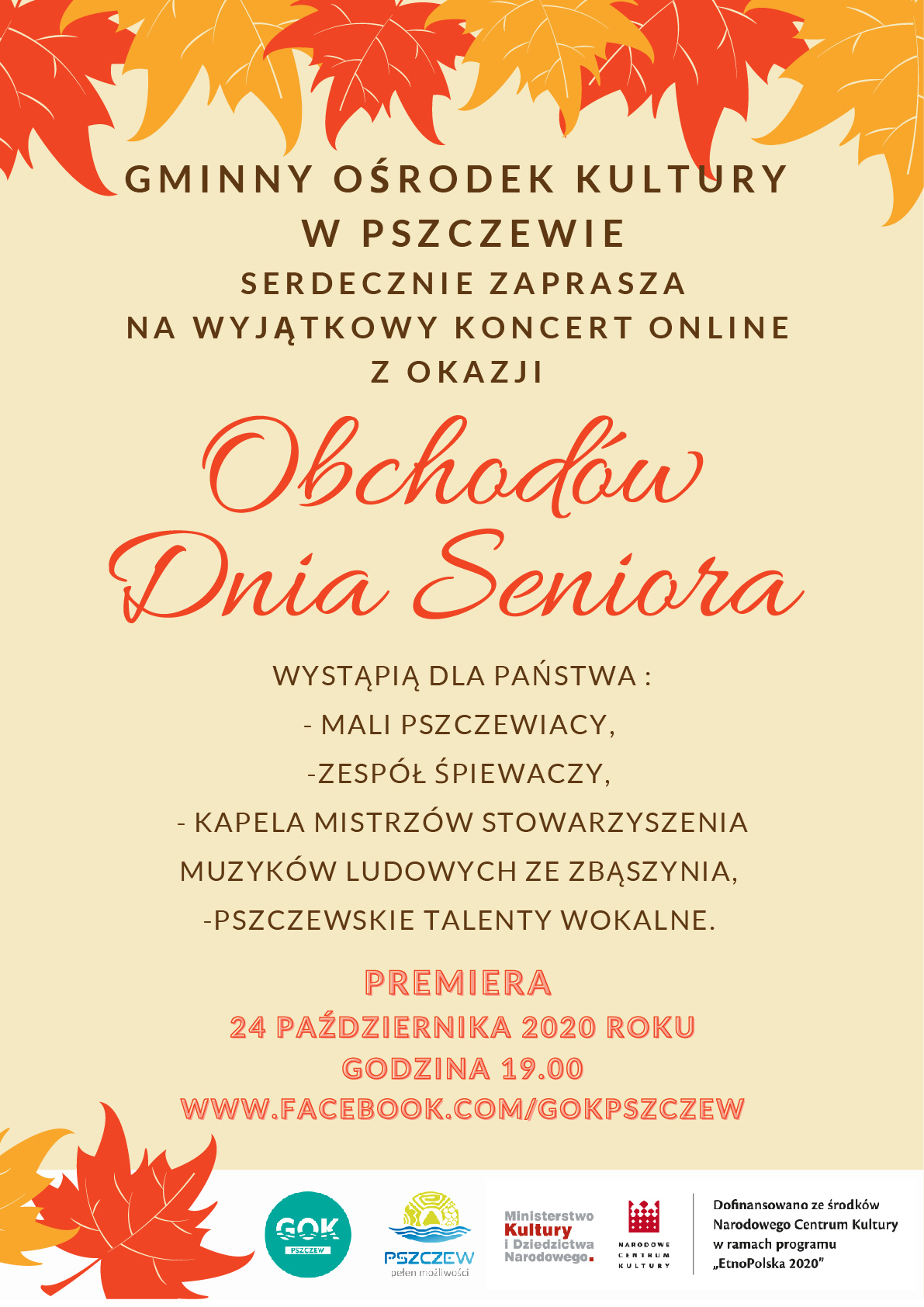 Jesień Liście Dożynki Plakat 01